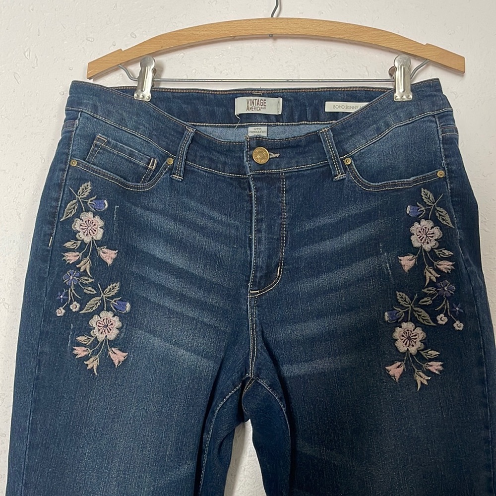 New without tags American vintage boho skinny jeans